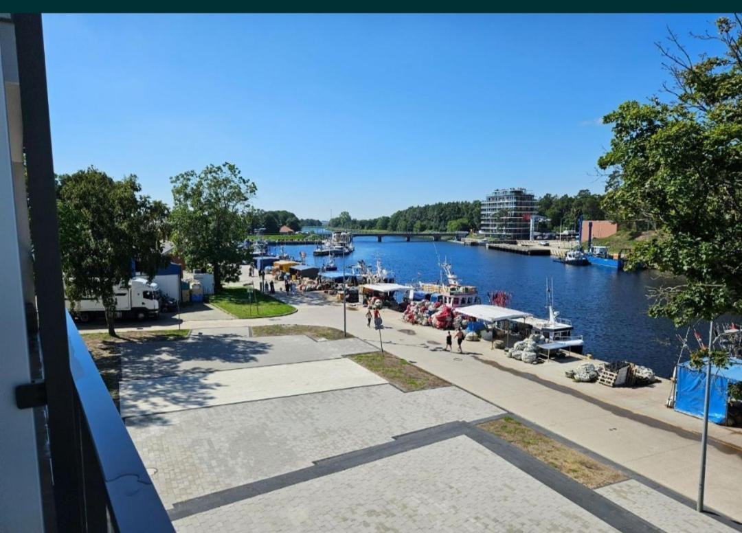 Apartament Z Widokiem Na Morze I Port Mrzeżyno Extérieur photo